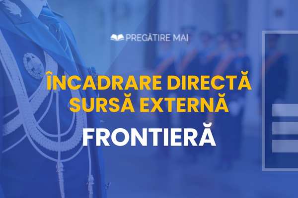 GRILE online ÎNCADRARE DIRECTĂ frontieră