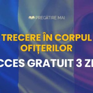 grile online trecere în corpul ofițerilor gratuit 3 zile