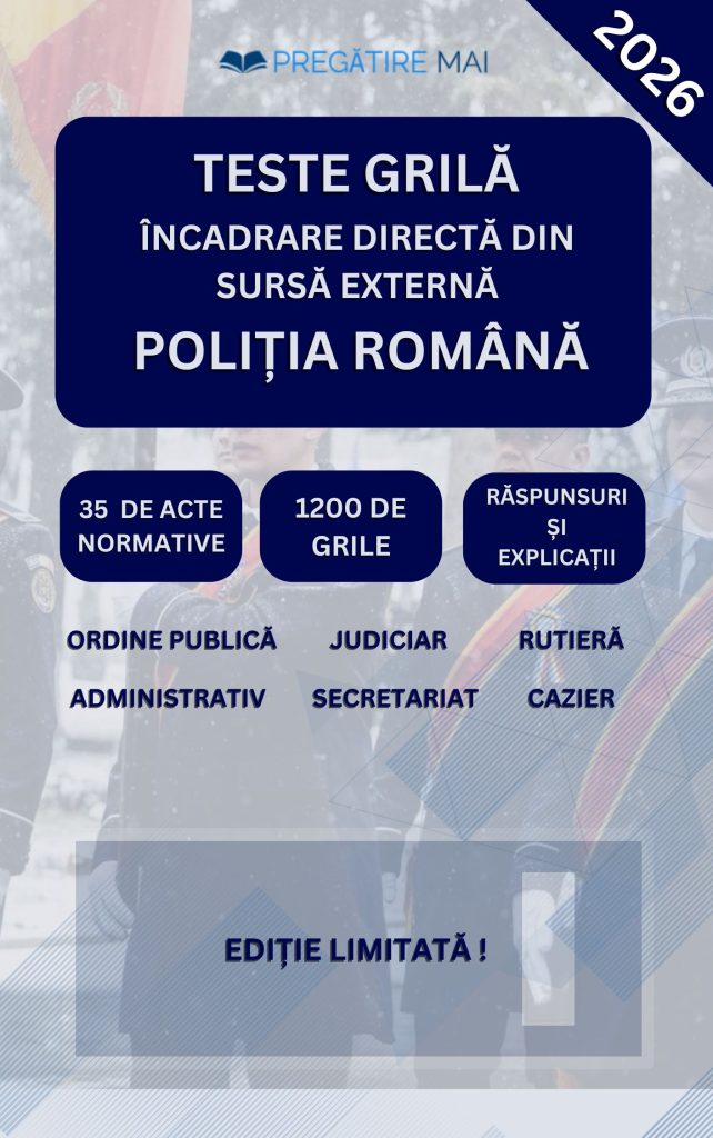 grile încadrări directe 2026