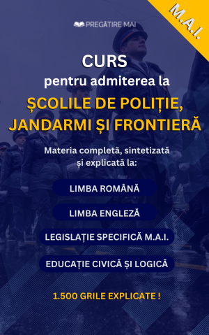 curs acmitere școli de poliție și jandarmi