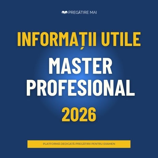 INFORMAȚII UTILE MASTER PROFESIONAL ACADEMIE(1)