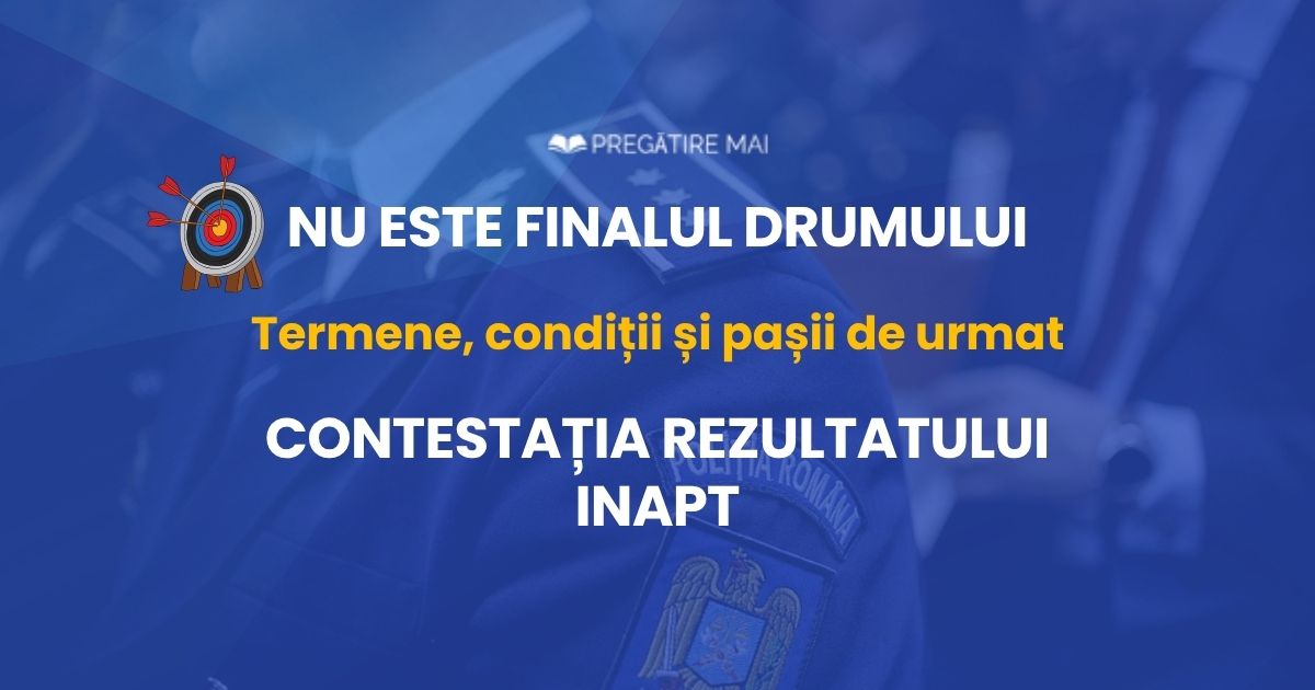 Dacă am picat evaluarea psihologică mai pot deveni polițist?
