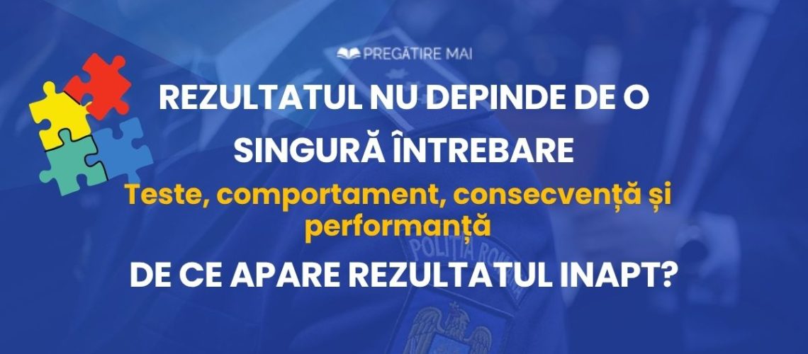 Cauzele pentru care candidații pică evaluarea psihologică M.A.I.